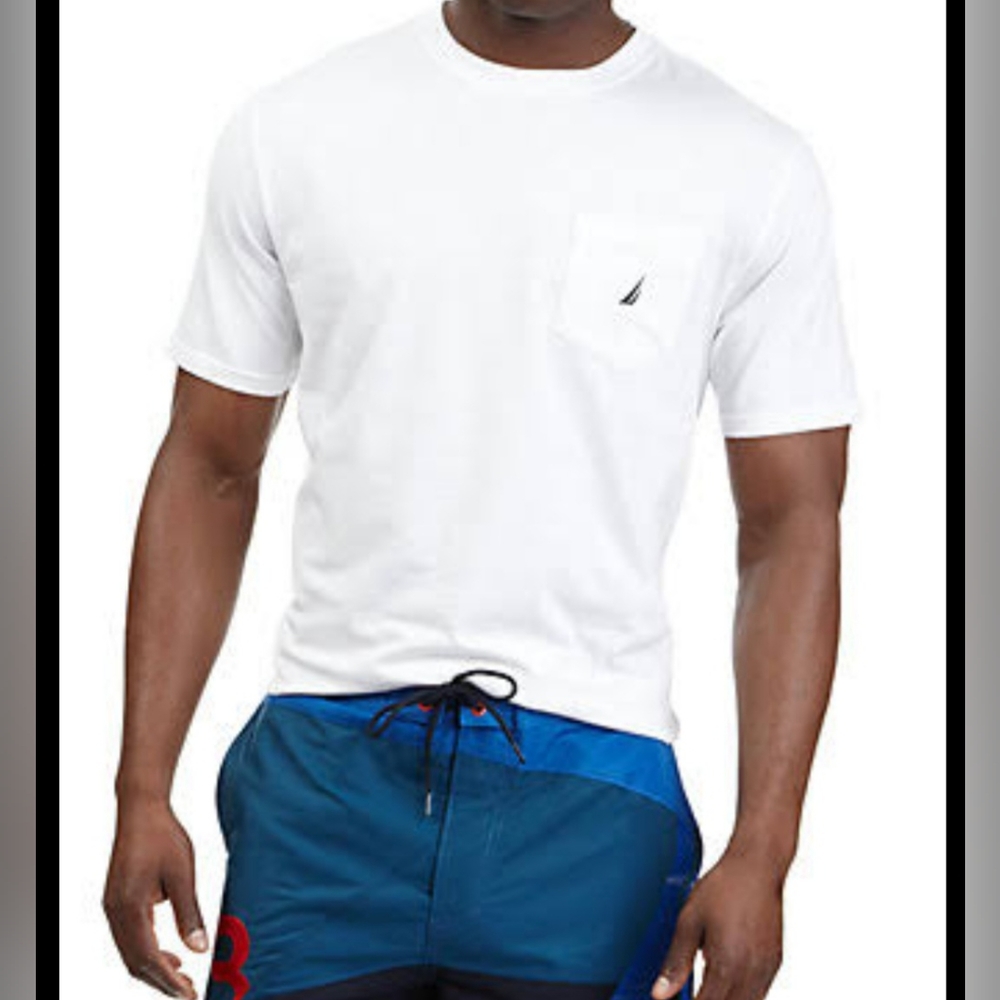 ✨ Nautica Men S White t-shirt